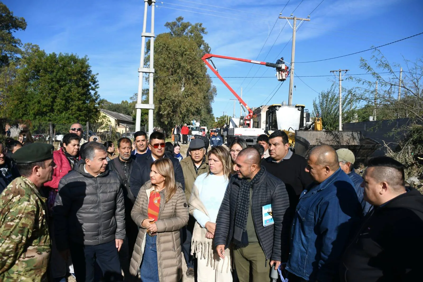 Higiene urbana: la intendente Norma Fuentes encabezó un gran operativo ...